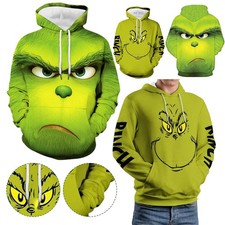 Womens Mens Grinch's Hoodie