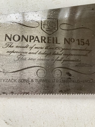Rare vintage tyzack non - non, pareil