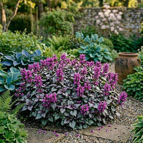 Lamium purple dragon dead - purple,