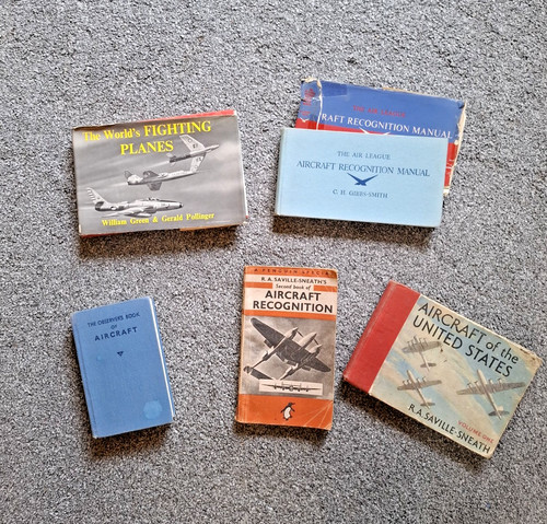Aircraft books vintage - books,