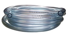 CLEAR FLEXIBLE FOODGRADE PVC HOSE PIPE TUBE  - AIR / WATER / AQUARIUM / POND 