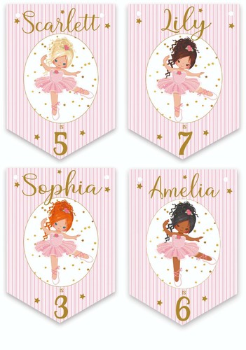 Ballerina personalised - ballerina,