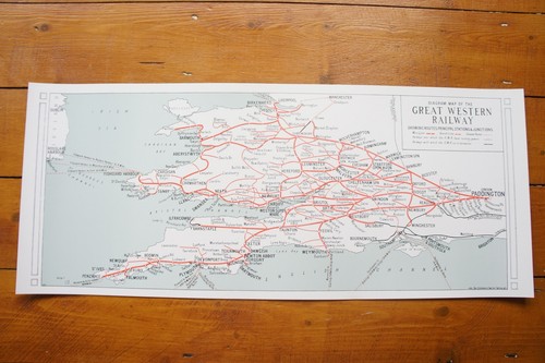 Gwr railway reprint carriage - gwr,