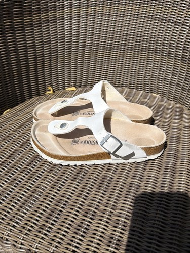 Birkenstock white sandals - birkenstock,