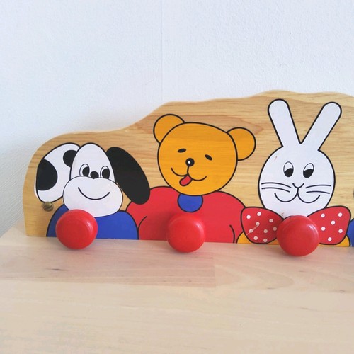 Vintage wooden wall hanger - vintage,