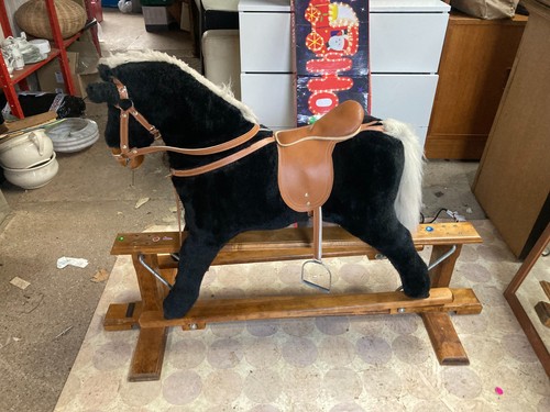 Wooden frame rocking horse - frame,
