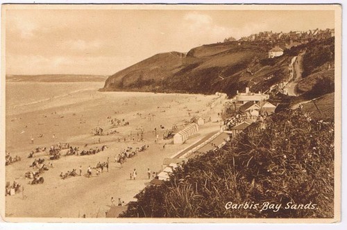 Postcard cornwall carbis - postcard,