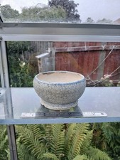 Bonsai clay poy, ideal for cactus and succulent, handmade clay plant pot