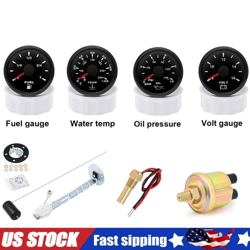 Gauge set 52mm fuel - 4,