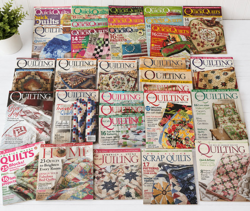 Lot vintage quilting - lot, 30+