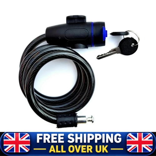 Heavy duty bike lock with - lock,
