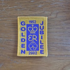 Golden Jubilee 1952 2002 badge