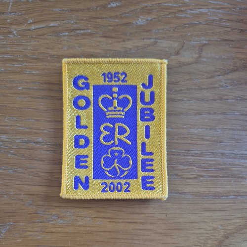 Golden jubilee 1952 2002 badge - jubilee,