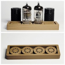 Vacuum tube display stand for - display,
