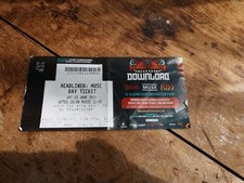 Download Festival 2015 Saturday 13th June Used Ticket Muse Slipknot Kiss 