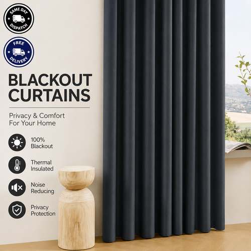 Blackout curtain thermal - blackout,