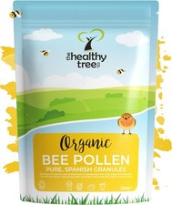 Organic Bee Pollen by TheHealthyTree Company in Recyclable Packaging - Raw, Spa