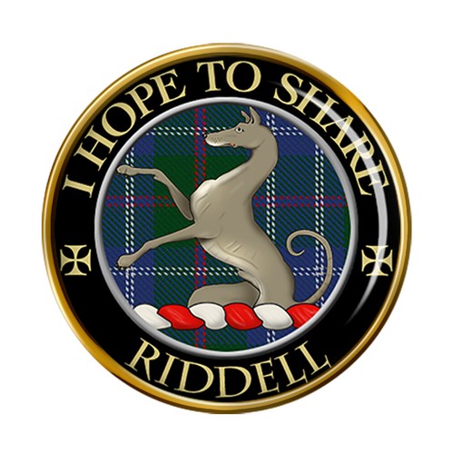 Riddell scottish clan pin - riddell,