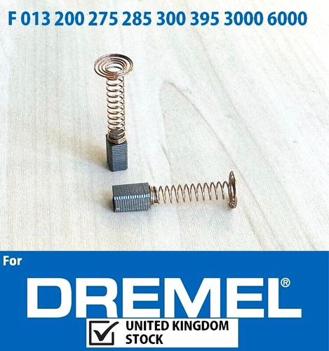 2pcs carbon brush for dremel - carbon,