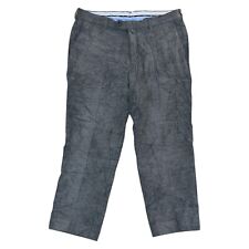 Vintage Corduroy Trousers Chunky Straight Jumbo Cord Wool Blend Mens W37 L29