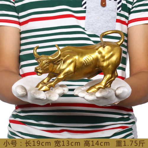 Large wall street - 8", bull