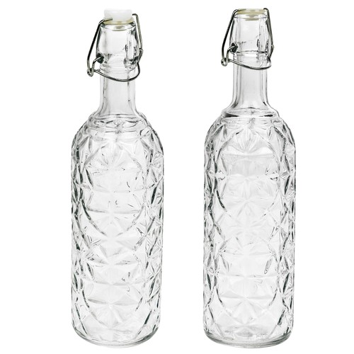 720ml glass bottle with metal - bottle,