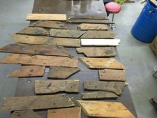 tongue & groove pine Weathered
