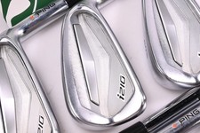 Ping i210 Irons / 3-9i / Orange Dot / Stiff Flex Dynamic Gold 120 S300 Shafts