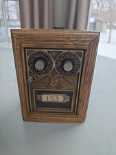 Antique Post Office Box Door