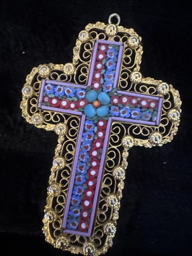 Vintage italian micro mosaic - vintage,