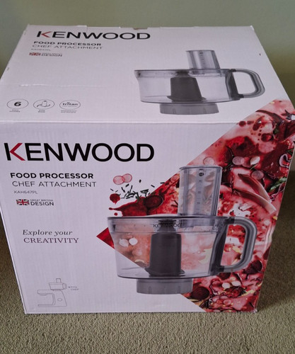 Kenwood food processor chef - food,