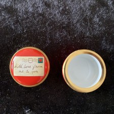 Halcyon Days Enamel Trinket Pill Box