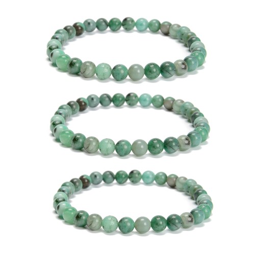 Natural emerald smooth - natural,