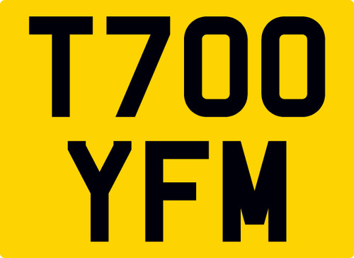 T700 yfm reg number - t700,