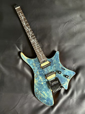 EART GW1 Headless Electric Guitar, dual humbucker, lightweight WITH GIG BAG