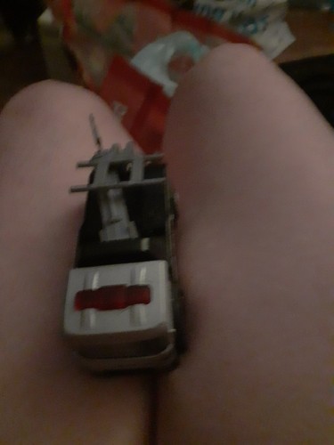 Toy plastic tow - tow, truck