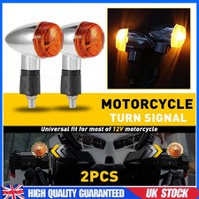 Bullet Motorcycle Chrome Turn
