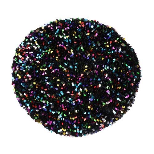 1pc sparkly beret - sparkly,