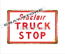 Sinclair Truck Stop retro tin