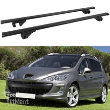 53" Roof Rack Black Cross Bars