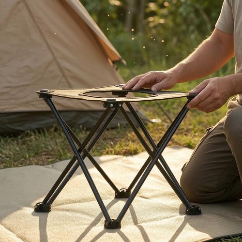 Portable toilet stool square - portable,