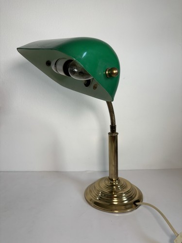 Vintage green bankers desk - vintage,