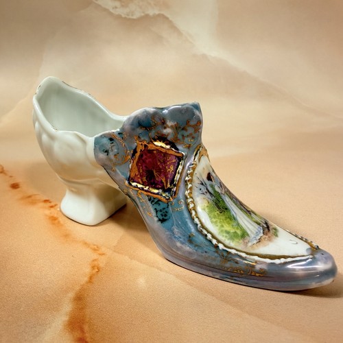 Victorian porcelain mini - mini, shoe