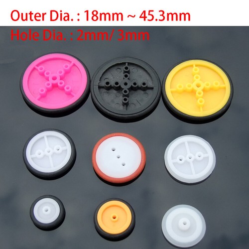 3mm rc model wheels - 18~45.3mm,