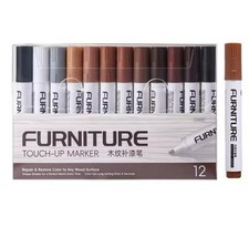 12pc Wooden Furniture Repair Pen Professional Touch-up Marker Pen Tables Cabinet
