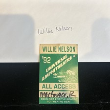 Willie nelson concert ticket - nelson,