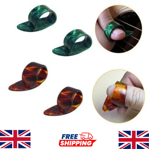 4pcs thumb picks guitar - picks,