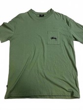 Stussy green pocket shirt - green,