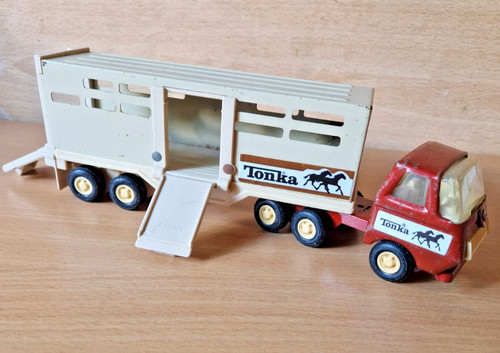 Tonka truck horse - horse, box
