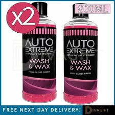 2 x WASH & WAX CAR SHAMPOO